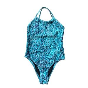 Woman’s size 24 Jolyn Brandon cross back swimsuit (NWOT)